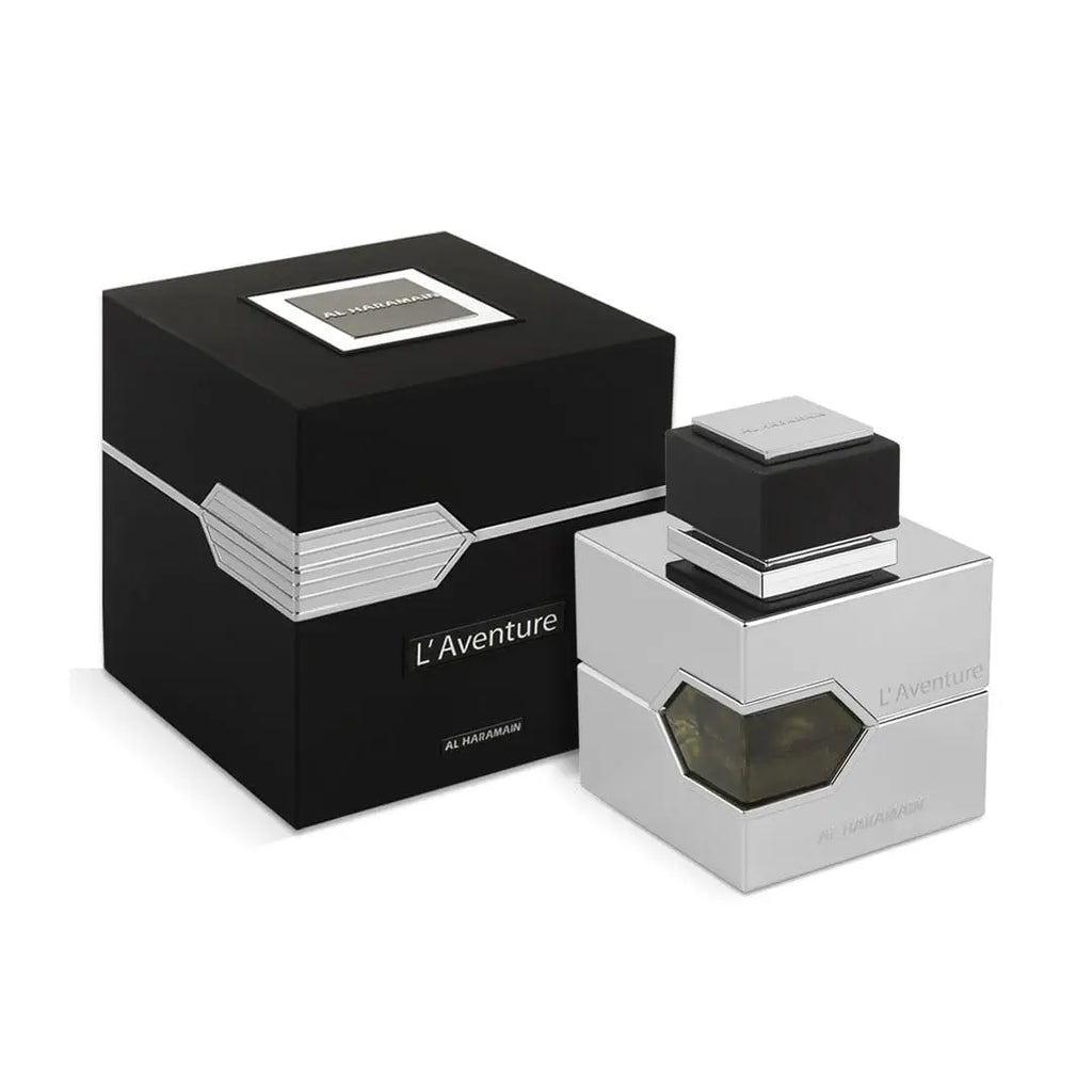 Al Haramain LAventure - Cologne for Men - Long Lasting Perfume for Men - Arabian Perfume - Mens Cologne - Amber Perfume with Bergamot - 3.3 oz Divine Serene Scents