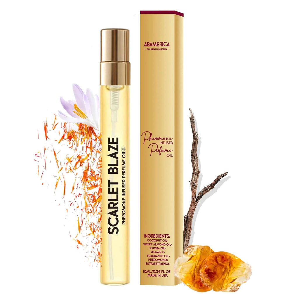 ABAMERICA Pheromones Perfume for WomenThe Original Pheromones Infused Perfume Oil Pheromone Cologne for Women 540 Fragrance for Women Made in USA