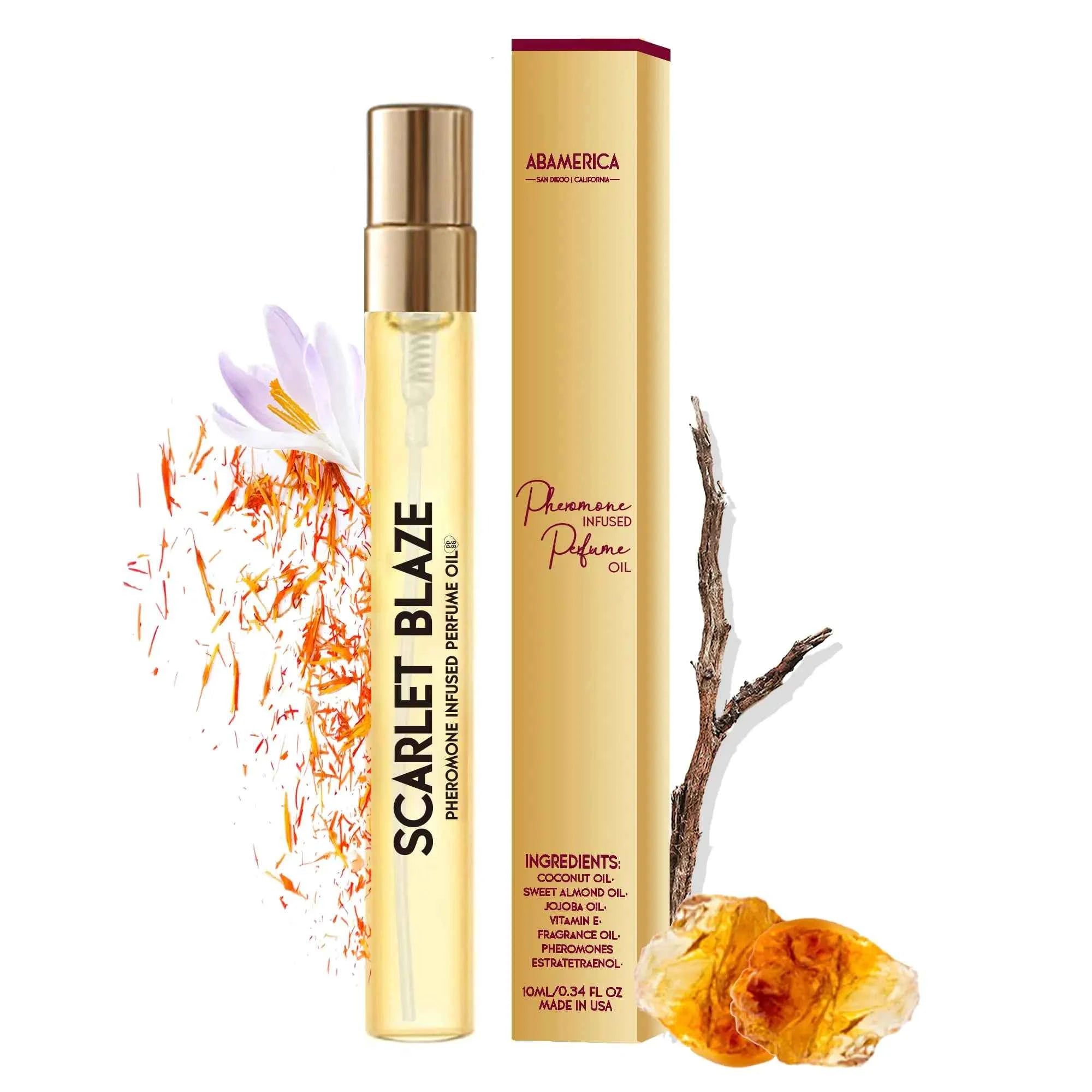 ABAMERICA Pheromones Perfume for WomenThe Original Pheromones Infused Perfume Oil Pheromone Cologne for Women 540 Fragrance for Women Made in USA