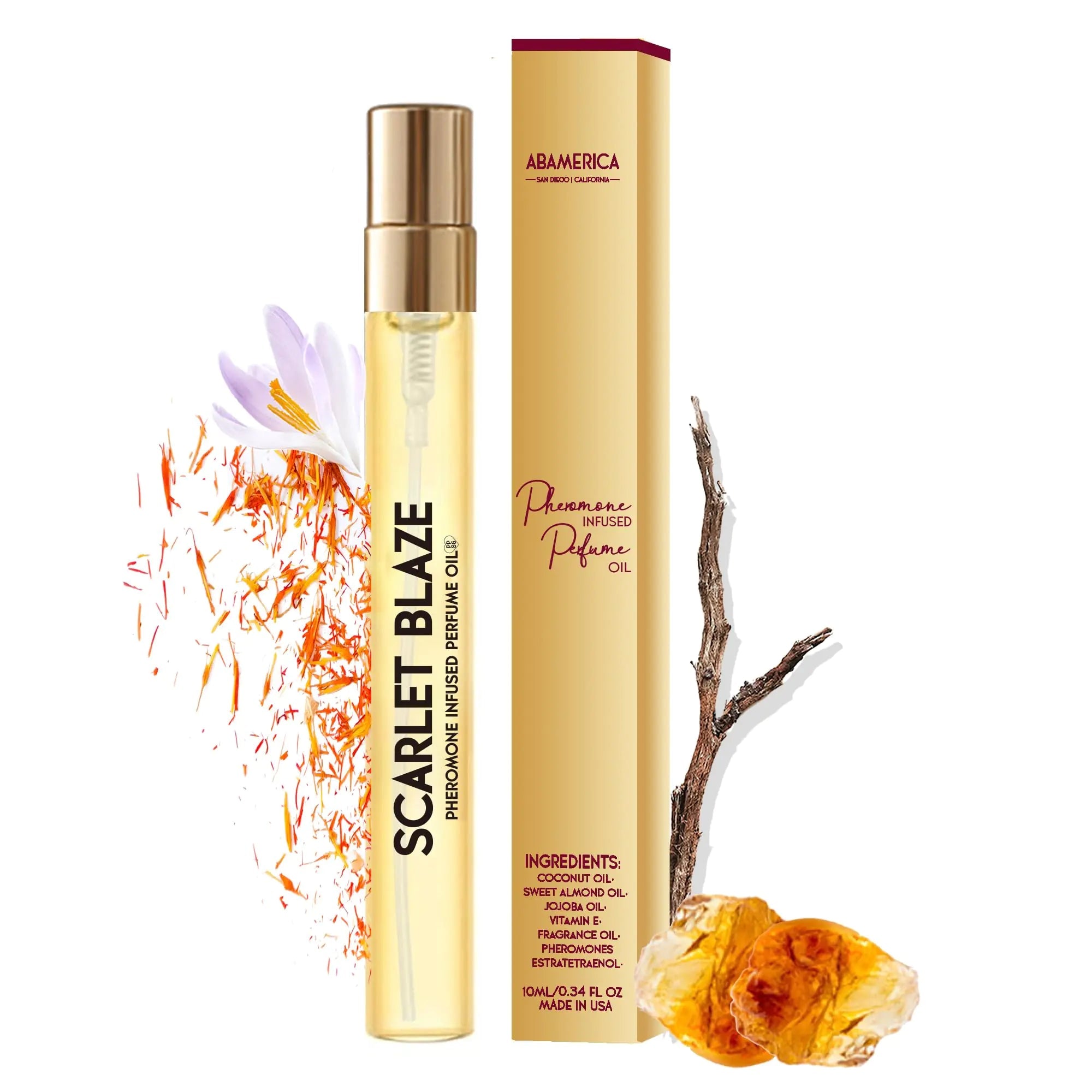 ABAMERICA Pheromones Perfume for WomenThe Original Pheromones Infused Perfume Oil Pheromone Cologne for Women 540 Fragrance for Women Made in USA Divine Serene Scents