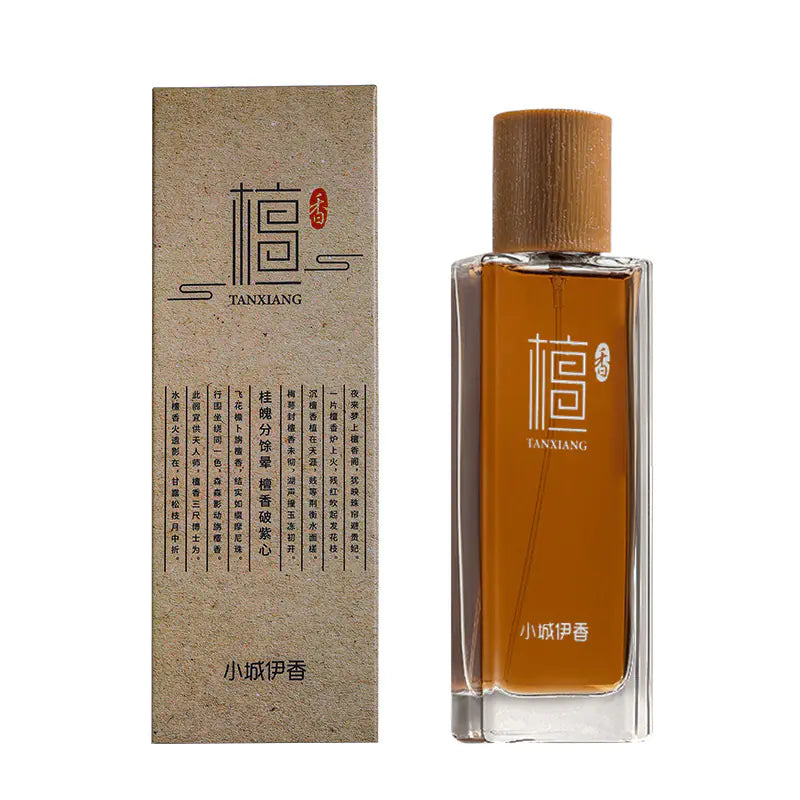 Long-Lasting Sandalwood Perfume for Tranquility - Unisex Woody Fragrance - Divine Serene Scents