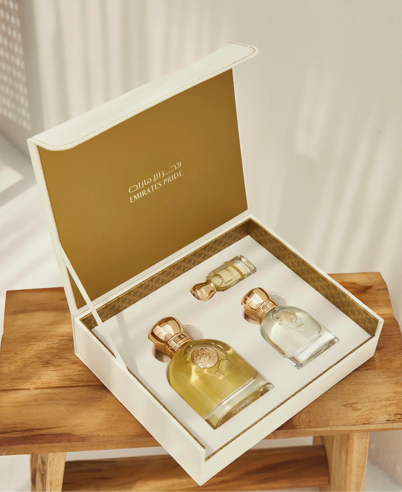 Caballo White Gift Set - Emirates Pride Luxury Perfume Collection